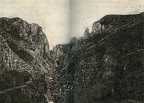 A Tordai-hasadék nyugati torkolatja Peterd felől