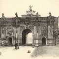 VI. Károly kapujának belső fele Gyulafehérváron