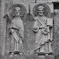 Apostol-szobrok a gyulafehérvári székesegyházról (1200 körül)