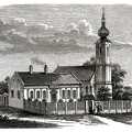 Gernyeszegi református népiskola és templom Erdélyben