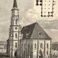 A kolozsvári Szent Mihály-templom és alaprajza