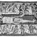 Krisztus sírba tételével hímzett szent sírlepel a putnai zárdából (1490)