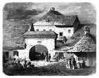 A tordai fejedelmi lak (Fiscus-ház), annak melléképületei és lebontott kapuja